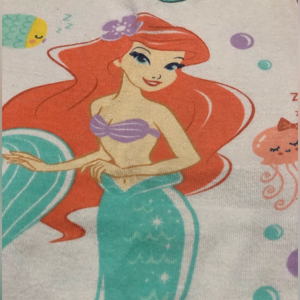 Little Mermaid pjs - Picture 5 of 8